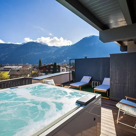 Penthouse N'3 With Balcony, Sauna & Whirlpool Access By Alpenluxus Collection