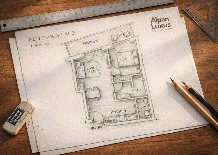 Penthouse N'3 - By Alpenluxus Collection קראמסאך
