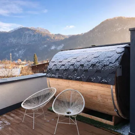 Penthouse N'3 - Balcony, Sauna & Whirlpool Access Kramsach